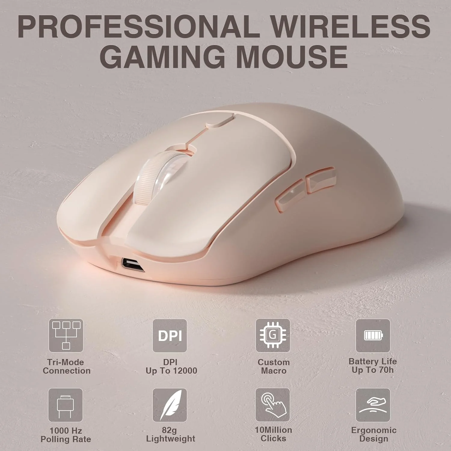 Tablet Gaming Accessories - AULA SC580X Tri-mode draadloze gamingmuis 12000