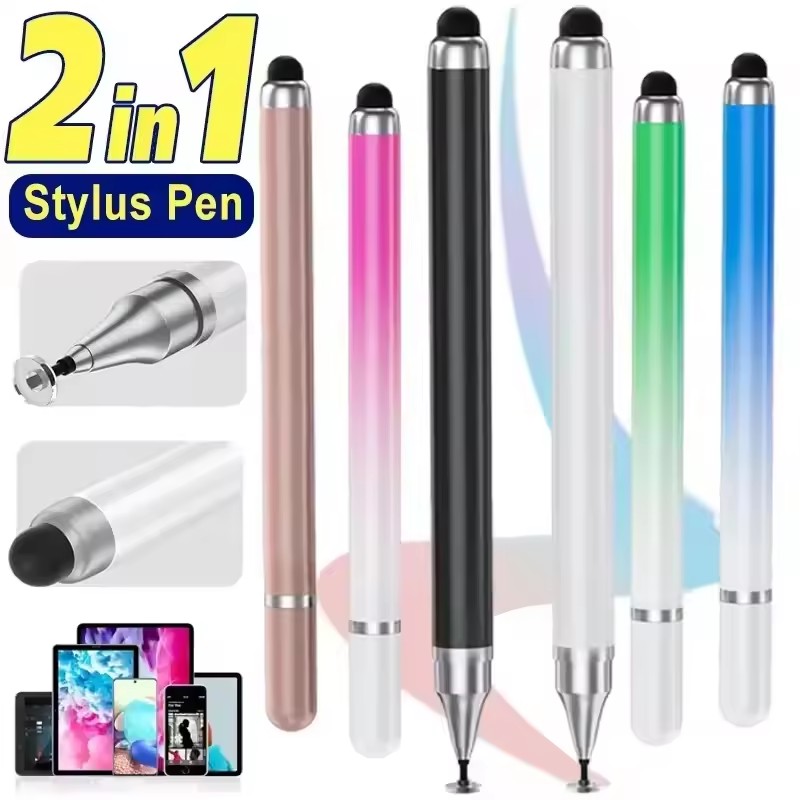 Tablet Accessory - 2-in-1 universele styluspen voor tablet, mobiel,