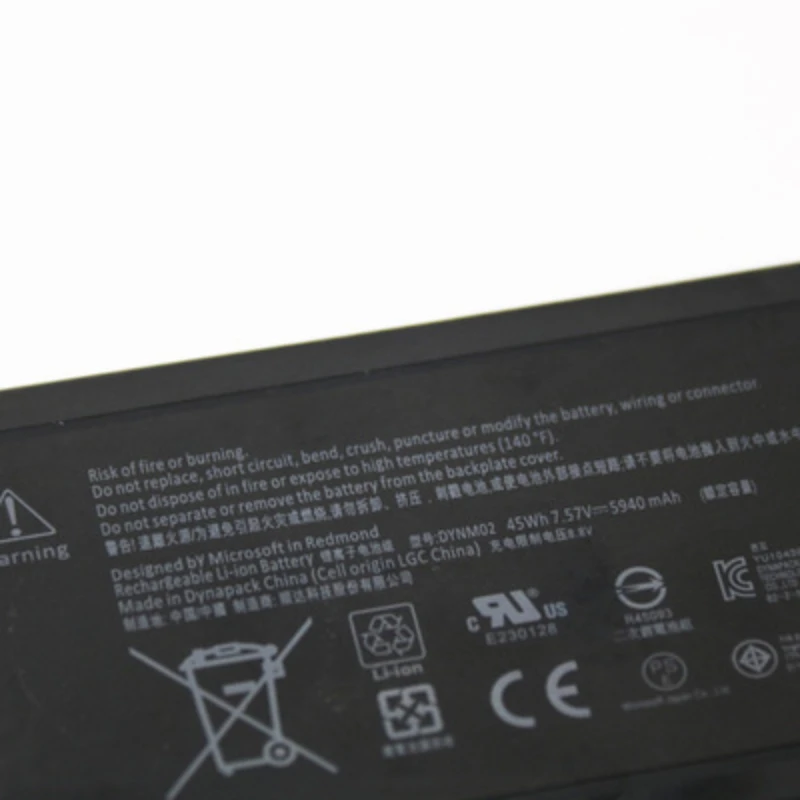 5940mAh7.57V Geschikt voor Mic - Microsoft Tablet Accessories recensie en prijs