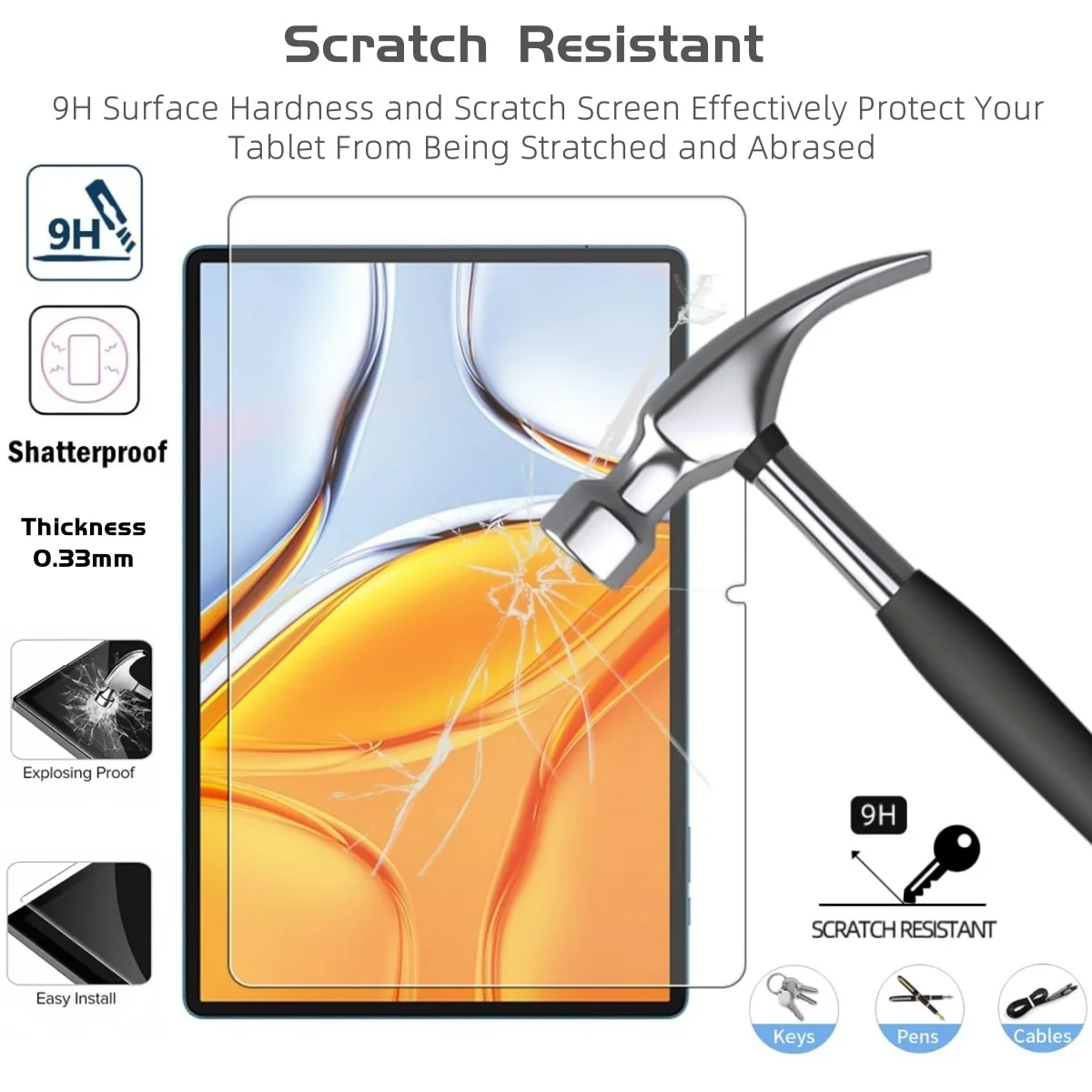 2Pack Gehard Glas Protector vo - Tcl Tablet Accessories recensie en prijs