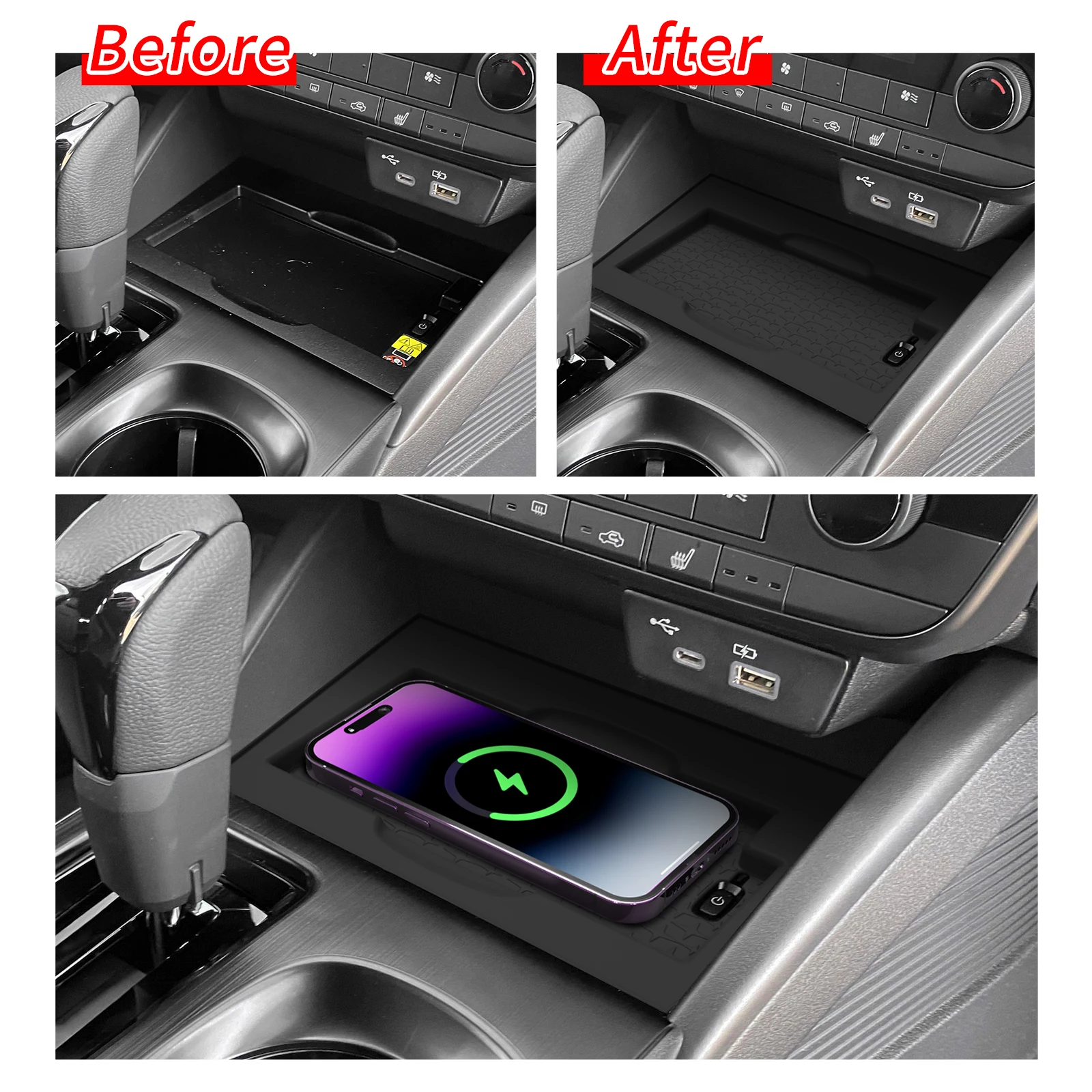 Links Drive voor Subaru Outbac - Wireless Charging Pad recensie en prijs
