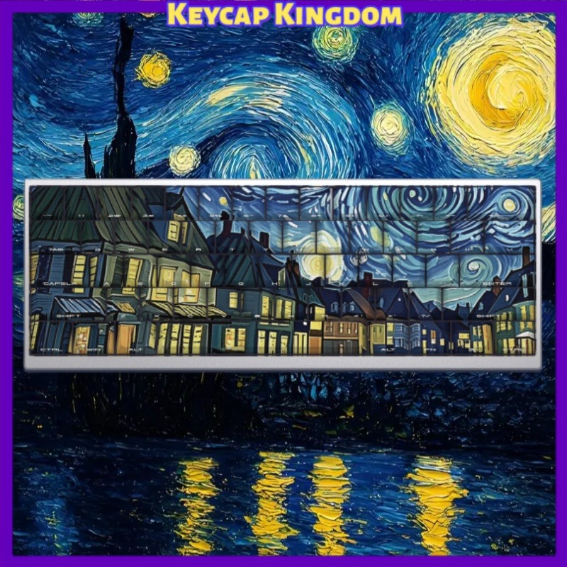 Van Gogh Starry Sky Thema Keyc - Tablet Gaming Accessories recensie en prijs