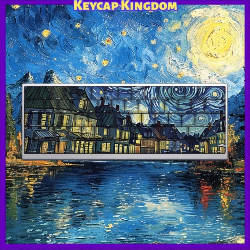 Van Gogh Starry Sky Thema Keyc - Tablet Gaming Accessories recensie en prijs