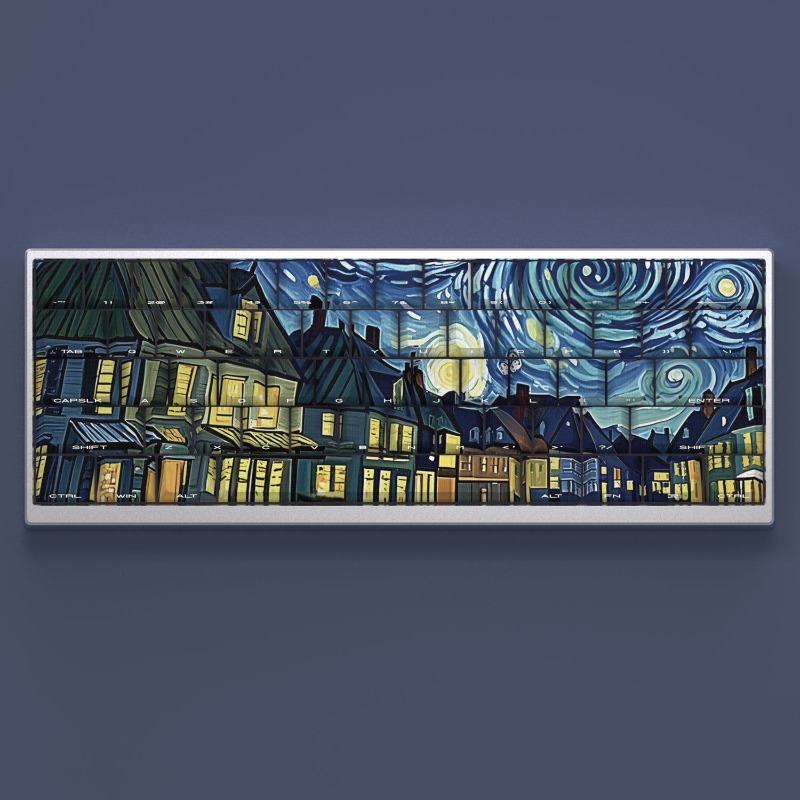 Van Gogh Starry Sky Thema Keyc - Tablet Gaming Accessories recensie en prijs