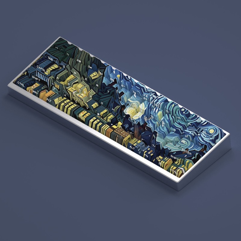 Van Gogh Starry Sky Thema Keyc - Tablet Gaming Accessories recensie en prijs