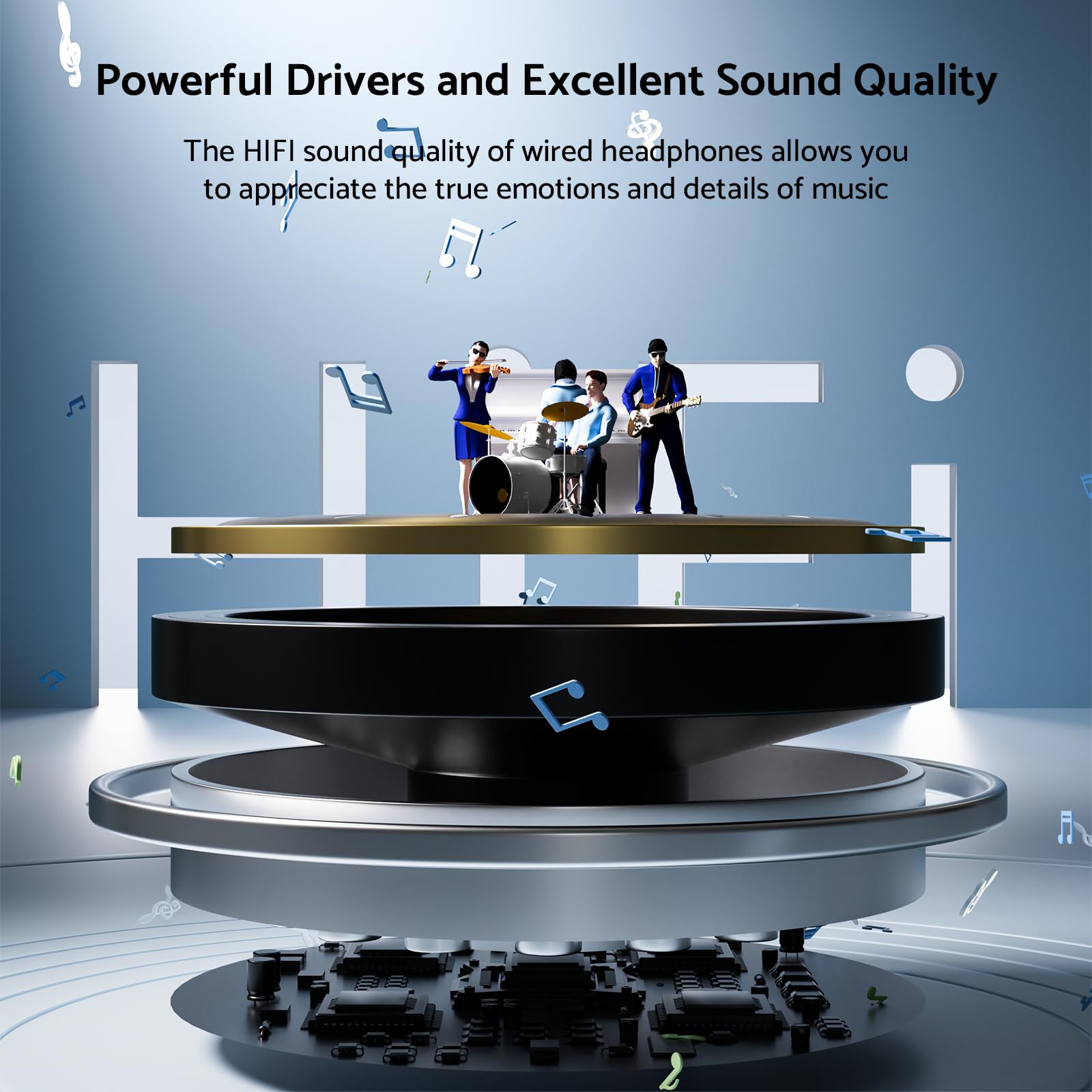 HiFi Surround-hoofdtelefoon Ba - Tablet Gaming Accessories recensie en prijs