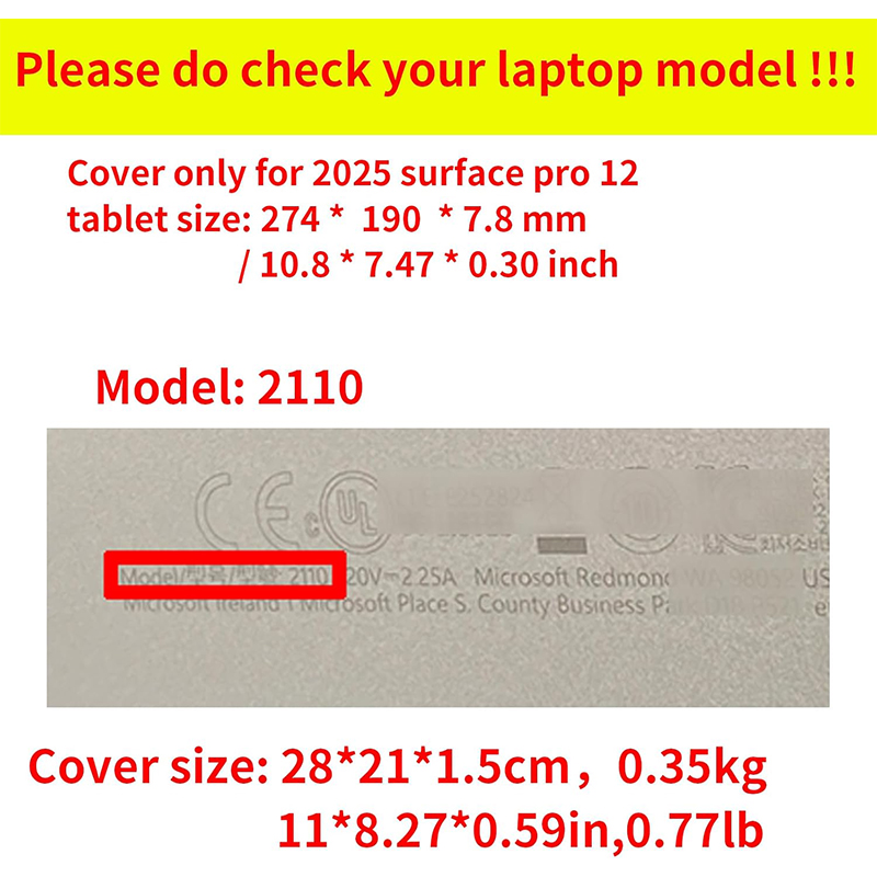 Laptophoes voor Microsoft Surf - Microsoft Tablet Accessories recensie en prijs