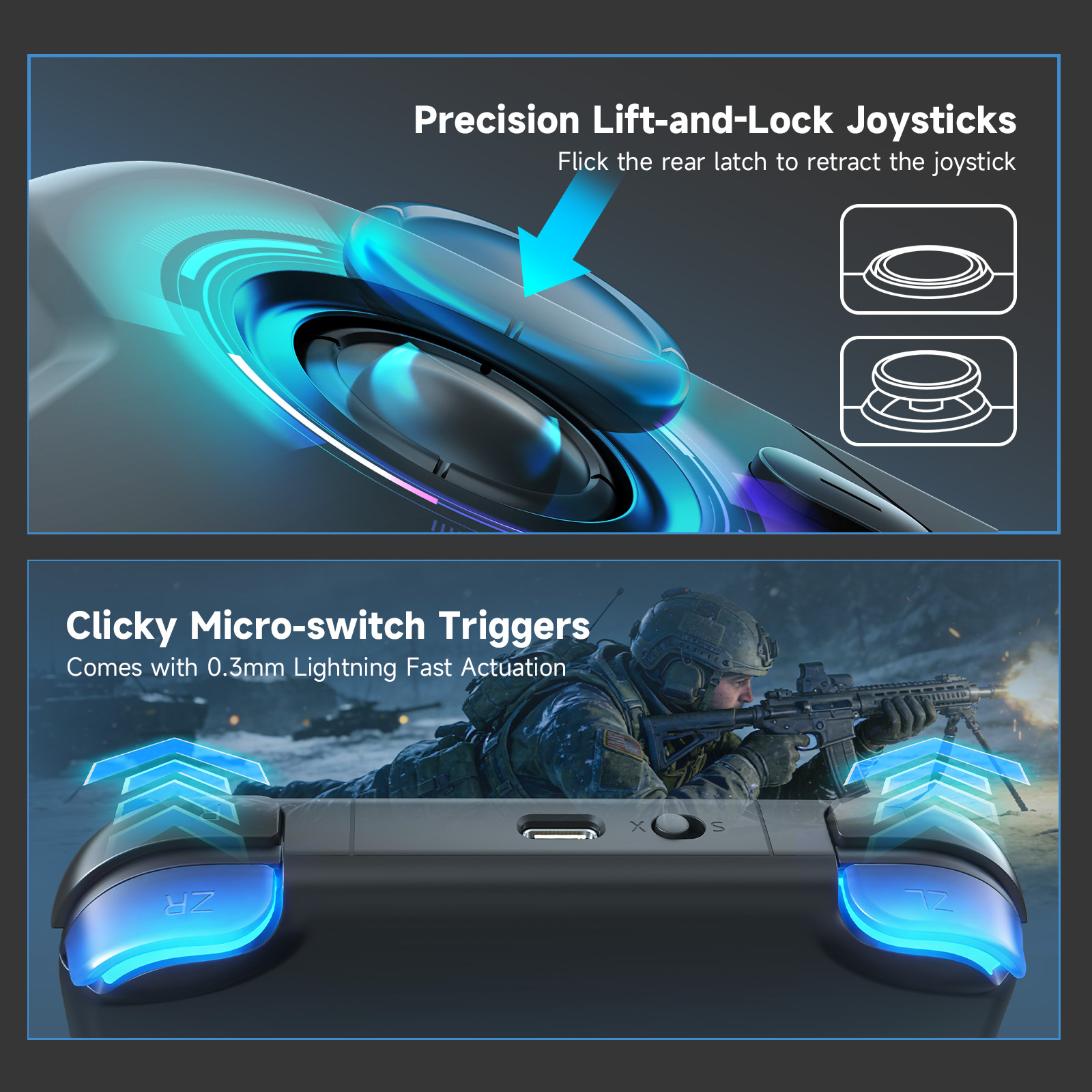 AceGamer Pocket Game Controlle - Tablet Gaming Accessories recensie en prijs