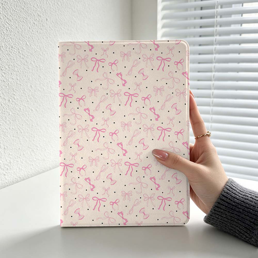 Minimalistisch roze strikpatro - Lenovo Tablet Plus Accessories recensie en prijs